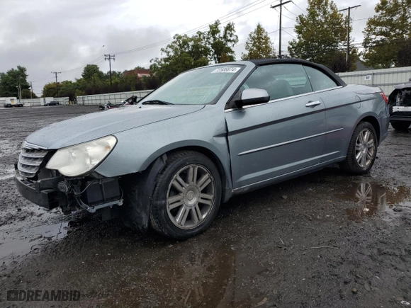 2008 Chrysler Sebring Limited with VIN 1C3LC65M98N216001, listed as a Copart auction lot 72506674 with 119,617 mi miles and Salvage Title. Bid and sale history available at carsss.com. Image 1.