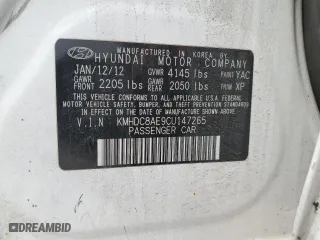 2012 Hyundai Elantra Touring SE with VIN KMHDC8AE9CU147265, listed as a Copart auction lot 73465254 with 214,504 mi miles and Clean Title. Bid and sale history available at carsss.com. Image 12.
