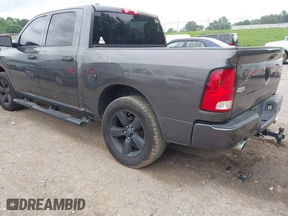2017 Ram 1500 Express with VIN 1C6RR7KT9HS773117, listed as a IAAI auction lot 42214647 with 119,185 mi miles and . Bid and sale history available at DreamBid. Image 3.