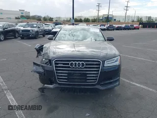 2017 Audi A8 L with VIN WAU44AFD5HN009133, listed as a IAAI auction lot 41352816 with 121,413 mi miles. Bid and sale history available at carsss.com. Image 12.