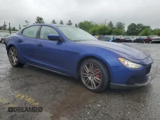 2017 Maserati Ghibli S Q4 z VIN ZAM57RTS6H1213426, wystawiony jako Copart lot #55841795 z przebiegiem 60 689 mil mil oraz Szkoda całkowita • Salvage title. Historia ofert i sprzedaży dostępna na DreamBid. Obrazek 4.