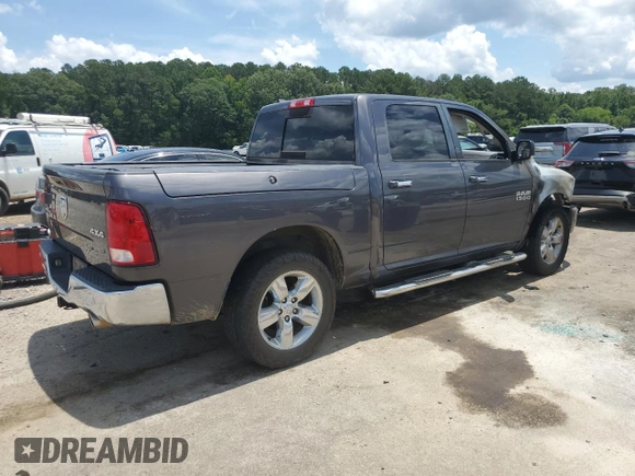 2016 Ram 1500 Big Horn with VIN 1C6RR7LM3GS374922, listed as a Copart auction lot 62341725 with Not provided miles and Salvage title. Bid and sale history available at DreamBid. Image 3.