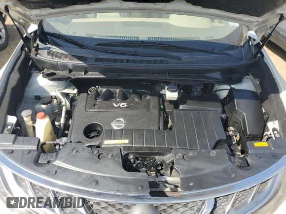 2011 Nissan Murano LE with VIN JN8AZ1MU8BW051828, listed as a Copart auction lot 53504425 with 177,819 mi miles and Salvage Title. Bid and sale history available at carsss.com. Image 12.