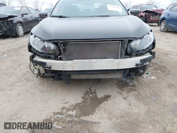 2019 Honda Civic Sedan EX with VIN 19XFC1F31KE013956, listed as a IAAI auction lot 41502562 with 65,752 mi miles. Bid and sale history available at carsss.com. Image 6.