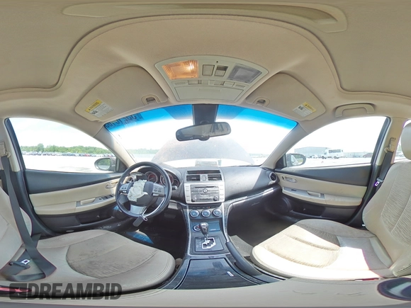 2009 Mazda 6 i Touring with VIN 1YVHP82A695M39748, listed as a Copart auction lot 55218185 with 150,813 mi miles and Salvage title. Bid and sale history available at DreamBid. Image 14.