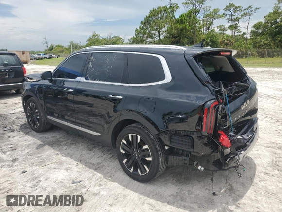 2024 Kia Telluride SX X-Line с VIN 5XYP5DGC7RG501711, выставлен на аукционе Copart как лот 63407215 с пробегом 17 659 миль миль и На запчасти • Non repairable. История ставок и продаж доступна на DreamBid. Изображение 2.