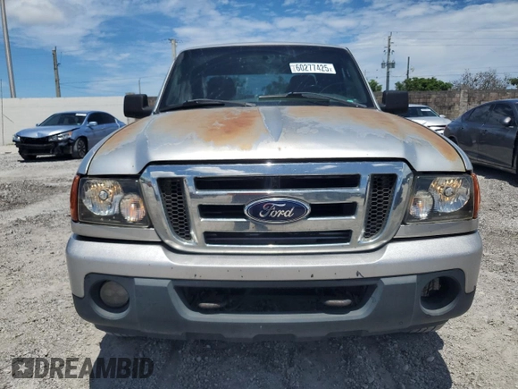 2009 Ford Ranger XL z VIN 1FTYR15E99PA60348, wystawiony jako Copart lot #60277425 z przebiegiem 141 157 mil mil oraz Szkoda całkowita • Salvage title. Historia ofert i sprzedaży dostępna na DreamBid. Obrazek 5.