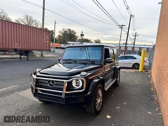 2023 Mercedes-Benz G 550 with VIN W1NYC6BJ8PX461153, listed as a Copart auction lot 80594484 with 15,655 mi miles and Non Repairable. Bid and sale history available at DreamBid. Image 2.