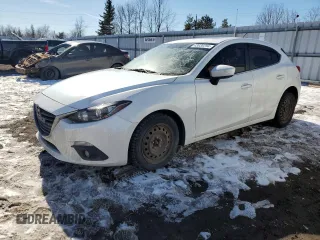 2015 Mazda 3 i Touring with VIN 3MZBM1L79FM222194, listed as a Copart auction lot 43030294 with 210,773 mi miles and Salvage Title. Bid and sale history available at carsss.com. Image 1.