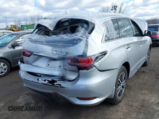 2019 Infiniti QX60 Luxe with VIN 5N1DL0MMXKC554603, listed as a IAAI auction lot 41751072 with 49,654 mi miles and . Bid and sale history available at DreamBid. Image 6.