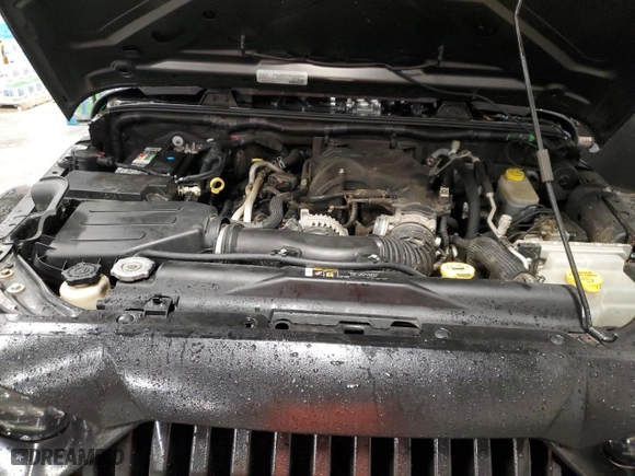 2018 Jeep Wrangler JK Unlimited Sport S with VIN 1C4BJWDG3JL819004, listed as a Copart auction lot 44772315 with 43,934 mi miles and Salvage Title. Bid and sale history available at carsss.com. Image 11.