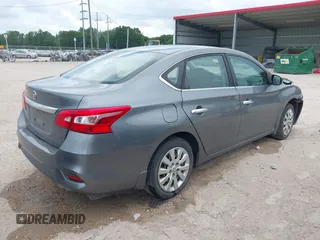 2017 Nissan Sentra SV with VIN 3N1AB7AP6HY380159, listed as a IAAI auction lot 42072355 with 123,770 mi miles and . Bid and sale history available at DreamBid. Image 4.