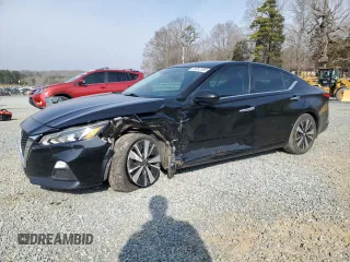 2021 Nissan Altima 2.5 SV with VIN 1N4BL4DV1MN330418, listed as a Copart auction lot 48882385 with 122,568 mi miles and Salvage Title. Bid and sale history available at carsss.com. Image 1.