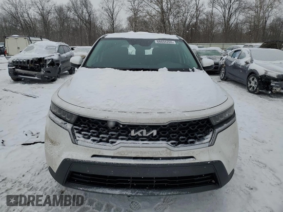 2023 Kia Sorento LX with VIN 5XYRGDLC5PG177793, listed as a Copart auction lot 88694265 with 53,793 mi miles and Salvage Title. Bid and sale history available at carsss.com. Image 5.