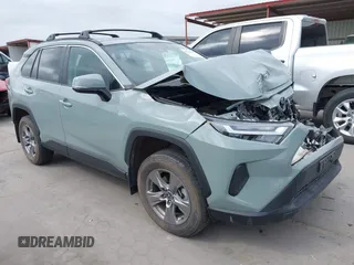 2023 Toyota RAV4 XLE with VIN 2T3W1RFV0PW292575, listed as a IAAI auction lot 42149237 with 24,300 mi miles and . Bid and sale history available at DreamBid. Image 1.