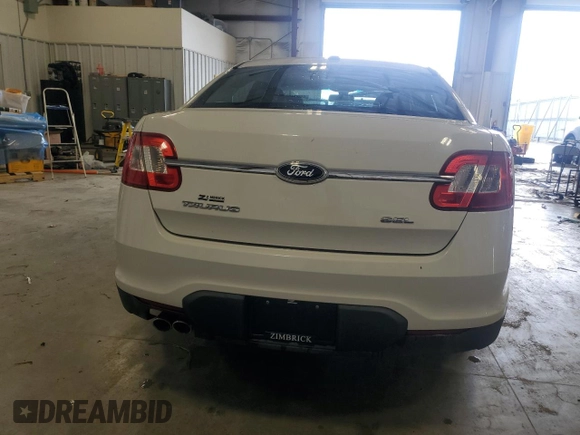 2011 Ford Taurus SE with VIN 1FAHP2DW8BG137888, listed as a Copart auction lot 53833315 with 154,323 mi miles and Non Repairable. Bid and sale history available at carsss.com. Image 6.