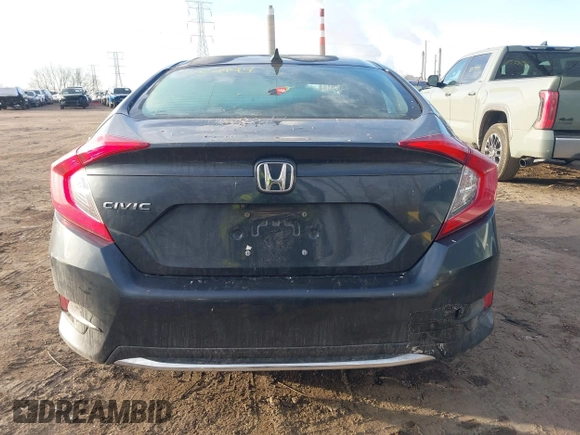 2020 Honda Civic Sedan LX with VIN 2HGFC2F66LH566187, listed as a IAAI auction lot 41523994 with 42,161 mi miles. Bid and sale history available at carsss.com. Image 17.