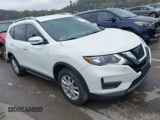 2017 Nissan Rogue SL with VIN 5N1AT2MV7HC854485, listed as a IAAI auction lot 41999131 with 155,181 mi miles. Bid and sale history available at carsss.com. Image 1.