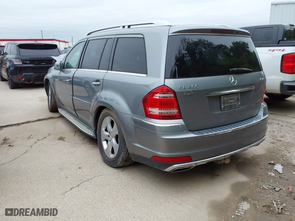2011 Mercedes-Benz GL-Class GL 450 with VIN 4JGBF7BEXBA627886, listed as a IAAI auction lot 41957995 with 162,449 mi miles. Bid and sale history available at carsss.com. Image 3.