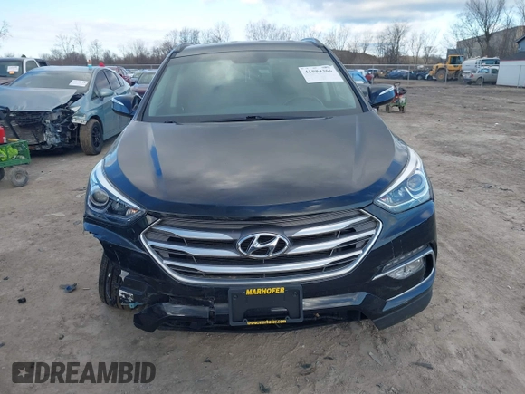 2018 Hyundai Santa Fe Sport 2.4L with VIN 5NMZU3LB4JH102400, listed as a IAAI auction lot 41884366 with 64,007 mi miles. Bid and sale history available at carsss.com. Image 12.