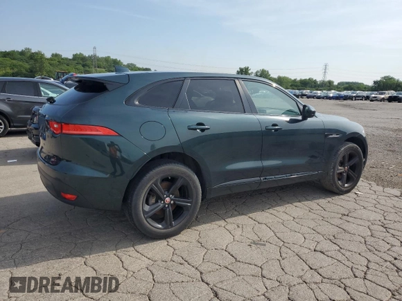 2018 Jaguar F-Pace with VIN SADCL2FN9JA260545, listed as a Copart auction lot 65555605 with 94,299 mi miles and Clean title. Bid and sale history available at DreamBid. Image 3.