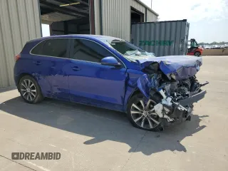 2019 Hyundai Elantra GT with VIN KMHH35LE4KU115724, listed as a Copart auction lot 66936824 with 0 mi miles and Salvage Title. Bid and sale history available at carsss.com. Image 4.