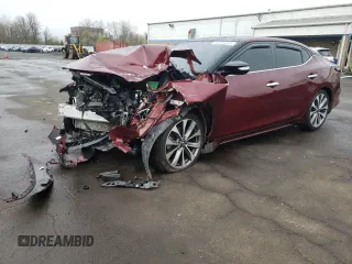 2020 Nissan Maxima Platinum with VIN 1N4AA6FV7LC368384, listed as a Copart auction lot 54126325 with Not Provided miles and Salvage Title. Bid and sale history available at DreamBid. Image 1.