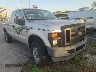 2010 Ford Super Duty F-250 SRW XL with VIN 1FTSX2B51AEA77375, listed as a Copart auction lot 44066945 with 128,913 mi miles and Clean Title. Bid and sale history available at carsss.com. Image 1.