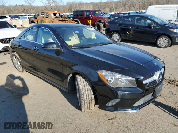 2019 Mercedes-Benz CLA 250 with VIN WDDSJ4GB7KN710254, listed as a Copart auction lot 80503033 with 59,291 mi miles and . Bid and sale history available at DreamBid. Image 4.