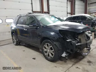 2015 GMC Acadia SLT with VIN 1GKKVRKDXFJ375075, listed as a IAAI auction lot 41610671 with NaN miles. Bid and sale history available at carsss.com. Image 1.