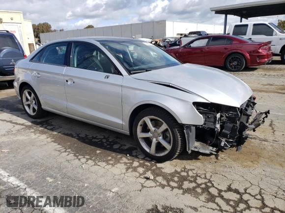 2015 Audi A3 1.8T Premium with VIN WAUACGFF7F1009794, listed as a Copart auction lot 40850183 with 98,851 mi miles. Bid and sale history available at carsss.com. Image 4.
