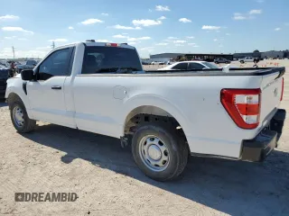 2023 Ford F-150 XL with VIN 1FTMF1CB2PKF50639, listed as a Copart auction lot 56334885 with 42,790 mi miles and Salvage title. Bid and sale history available at DreamBid. Image 2.