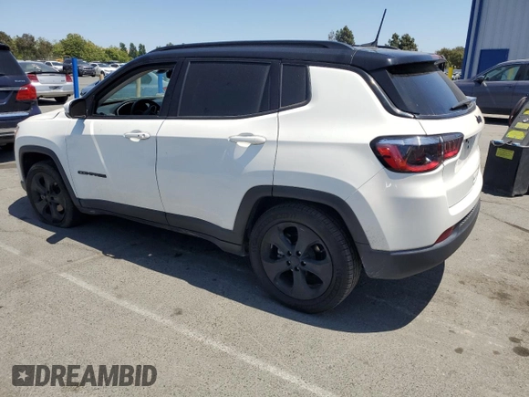 2020 Jeep Compass Latitude with VIN 3C4NJCBB8LT257630, listed as a Copart auction lot 58979745 with 128,196 mi miles and Salvage title. Bid and sale history available at DreamBid. Image 2.