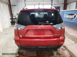 2010 Mitsubishi Outlander SE with VIN JA4AS3AW0AZ016502, listed as a Copart auction lot 86825074 with 70,202 mi miles and Salvage Title. Bid and sale history available at carsss.com. Image 6.