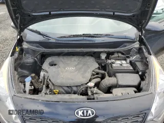 2015 Kia Rio LX with VIN KNADM5A30F6509794, listed as a Copart auction lot 46906075 with 80,546 mi miles and Clean Title. Bid and sale history available at carsss.com. Image 11.