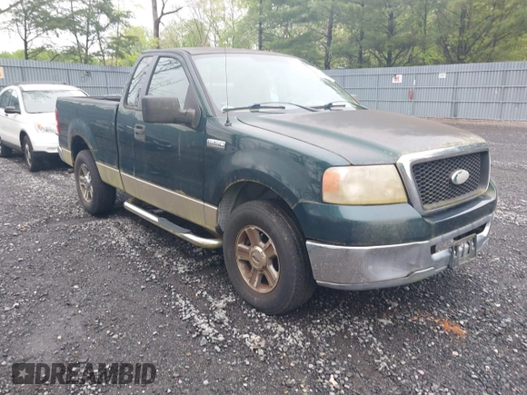 2007 Ford F-150 XL with VIN 1FTRF12257NA69161, listed as a IAAI auction lot 42195807 with 122,875 mi miles. Bid and sale history available at carsss.com. Image 1.