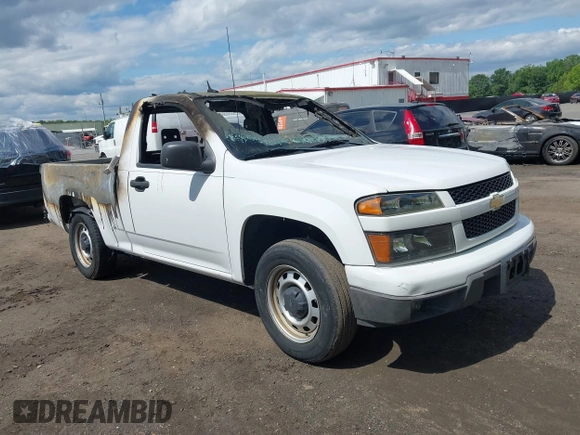 2012 Chevrolet Colorado Work Truck with VIN 1GCCSBF90C8102431, listed as a IAAI auction lot 42343214 with 11,037 mi miles and . Bid and sale history available at DreamBid. Image 1.
