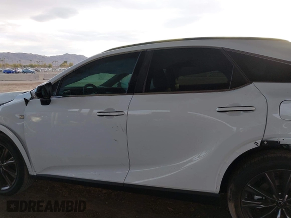 2025 Lexus RX 350 with VIN 2T2BAMCA7SC093752, listed as a IAAI auction lot 41558105 with 470 mi miles and . Bid and sale history available at DreamBid. Image 14.