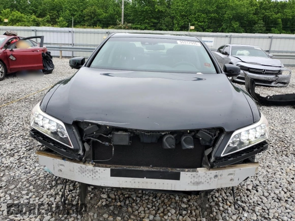 2016 Acura RLX Advance with VIN JH4KC1F94GC001803, listed as a Copart auction lot 55317555 with 71,544 mi miles and Salvage title. Bid and sale history available at DreamBid. Image 5.