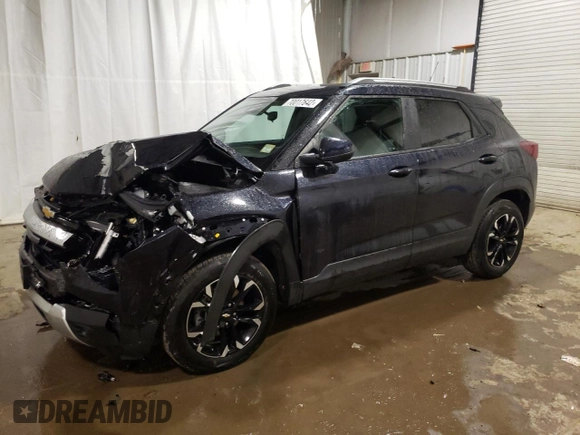 2021 Chevrolet TrailBlazer LT with VIN KL79MRSL8MB008099, listed as a Copart auction lot 70017642 with 18,979 mi miles. Bid and sale history available at carsss.com. Image 1.