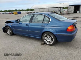2003 BMW 3 Series 330i with VIN WBAEV53483KM02597, listed as a Copart auction lot 50743335 with 167,968 mi miles and Salvage Title. Bid and sale history available at carsss.com. Image 2.