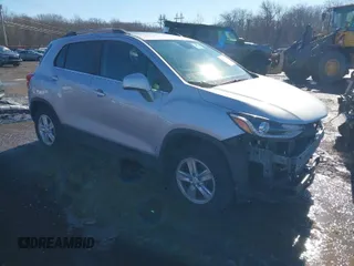 2017 Chevrolet Trax LT with VIN 3GNCJPSB6HL290168, listed as a IAAI auction lot 41586515 with 77,749 mi miles. Bid and sale history available at carsss.com. Image 1.