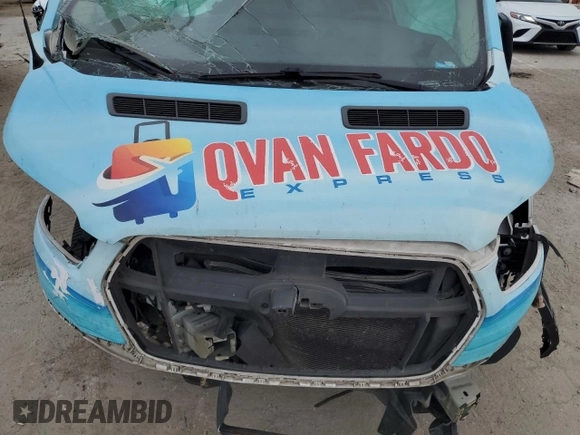2020 Ford Transit Cargo with VIN 1FTBR1C88LKB49612, listed as a Copart auction lot 80644934 with 162,482 mi miles and Non repairable. Bid and sale history available at DreamBid. Image 11.