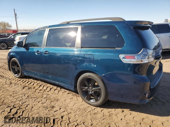 2011 Toyota Sienna SE with VIN 5TDXK3DC1BS088684, listed as a Copart auction lot 77667494 with 176,673 mi miles and Non Repairable. Bid and sale history available at carsss.com. Image 2.