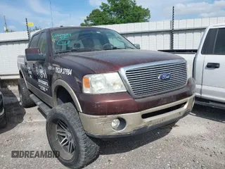 2008 Ford F-150 XLT with VIN 1FTPW12VX8KE35409, listed as a IAAI auction lot 41927434 with 205,617 mi miles. Bid and sale history available at carsss.com. Image 1.