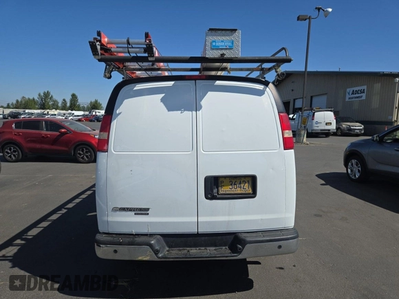 2015 Chevrolet Express Cargo with VIN 1GCZGTCG7F1172459, listed as a IAAI auction lot 42836177 with 156,729 mi miles and . Bid and sale history available at DreamBid. Image 30.