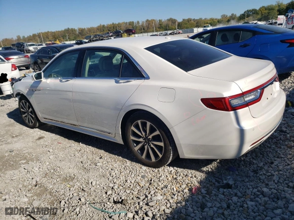 2017 Lincoln Continental Premiere with VIN 1LN6L9PK2H5624518, listed as a Copart auction lot 72668573 with 83,350 mi miles. Bid and sale history available at carsss.com. Image 2.