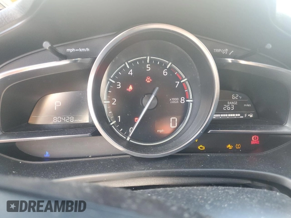 2017 Mazda 3 Grand Touring z VIN 3MZBN1M31HM138804, wystawiony jako Copart lot #45202295 z przebiegiem 80 428 mil mil oraz Szkoda całkowita • Salvage title. Historia ofert i sprzedaży dostępna na DreamBid. Obrazek 9.
