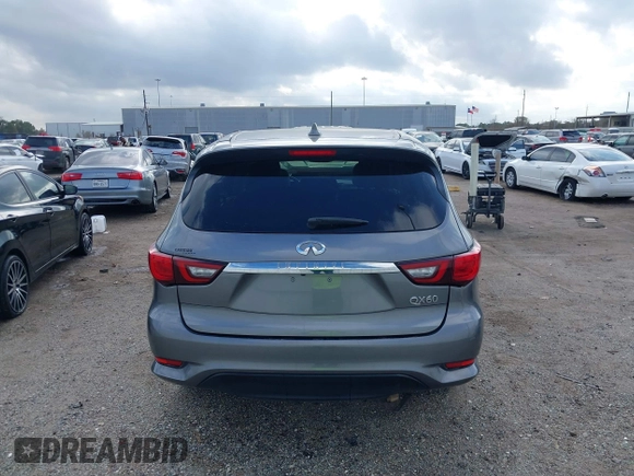 2020 Infiniti QX60 Luxe z VIN 5N1DL0MNXLC523376, wystawiony jako IAAI lot #41189601 z przebiegiem 47 655 mil mil oraz . Historia ofert i sprzedaży dostępna na DreamBid. Obrazek 17.