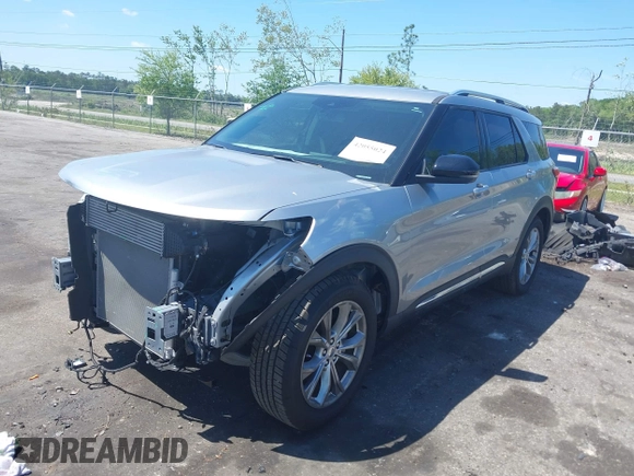 2021 Ford Explorer Limited with VIN 1FMSK7FHXMGB05954, listed as a IAAI auction lot 42055024 with 57,046 mi miles. Bid and sale history available at carsss.com. Image 17.